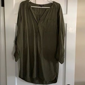 Olive green tunic